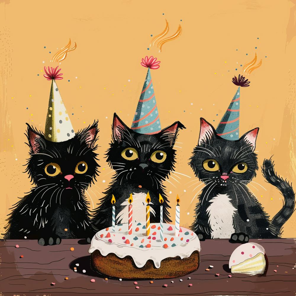 Birthday Cats