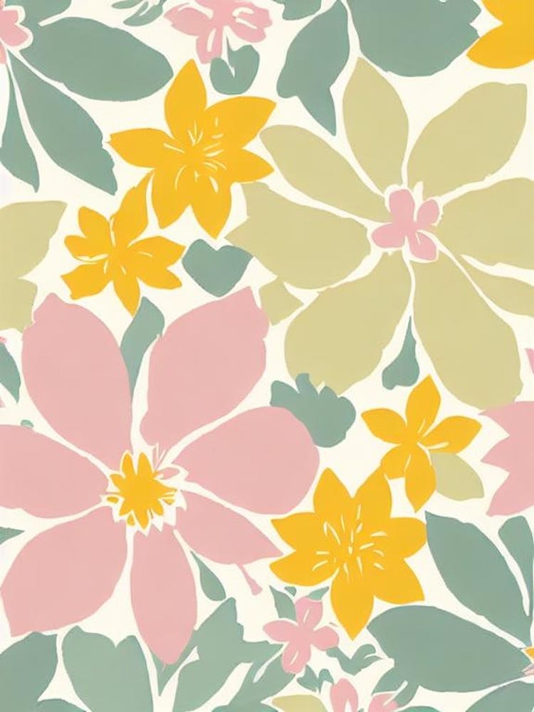 Bourvardia Pastel Floral 1 Flower