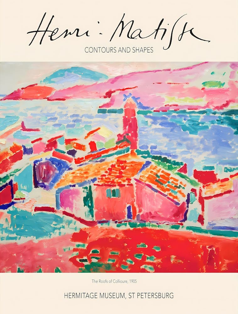 Henri Matisse - The Roofs Of Collioure, 1925
