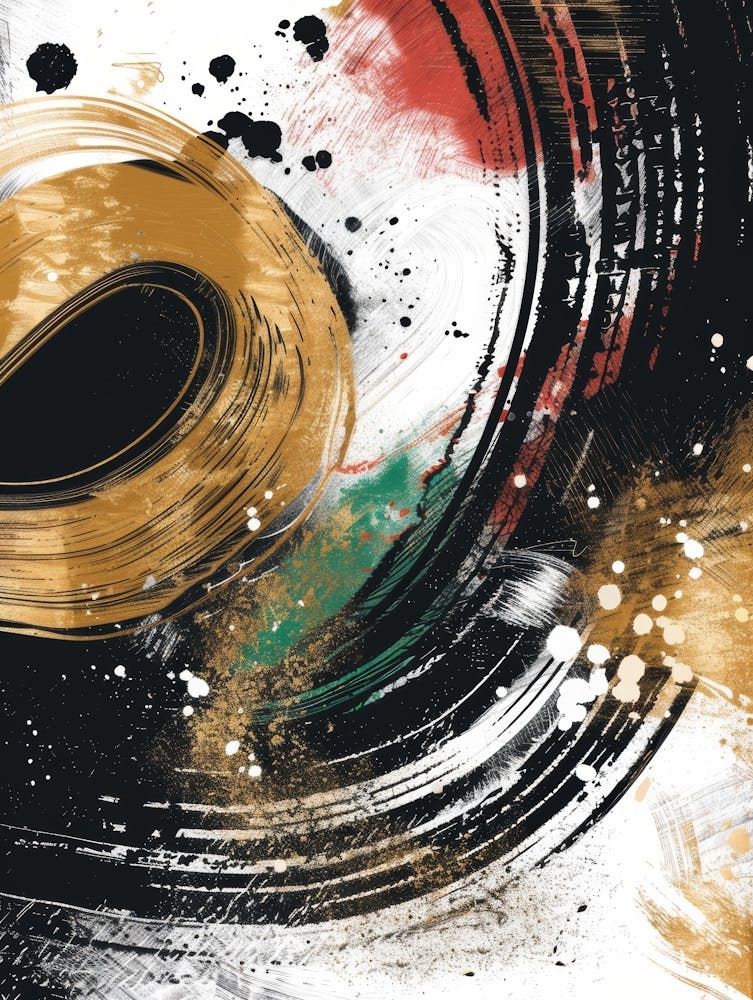 Abstract Swirl Canvas Print