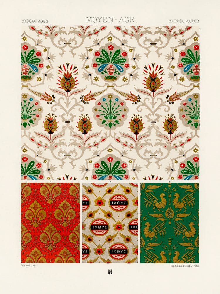 Middle Ages Pattern, Albert Racine (5) 1