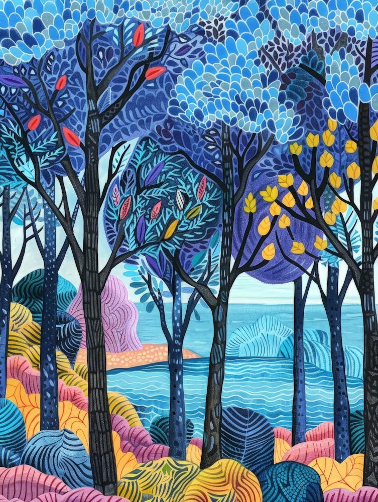 Blue Trees 1