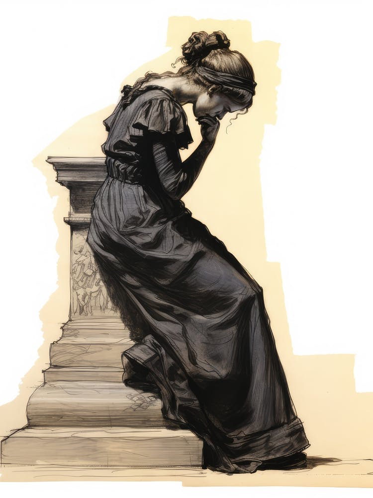 Victorian Woman Study