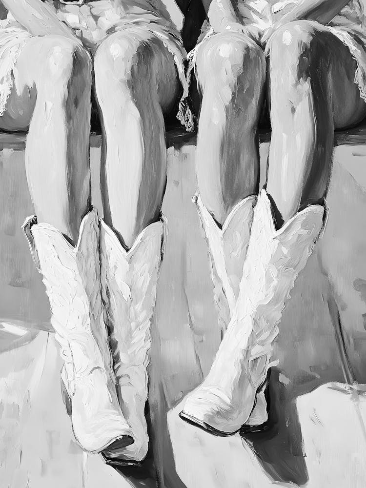 Two Cowgirls In Cowboy Boots 3