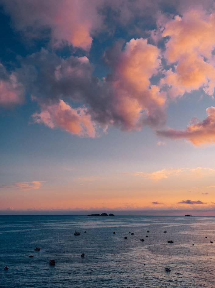 Amalfi Coast Sunset V