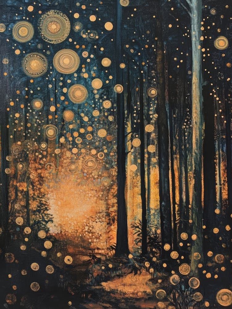 Fireflies In The Forest 6