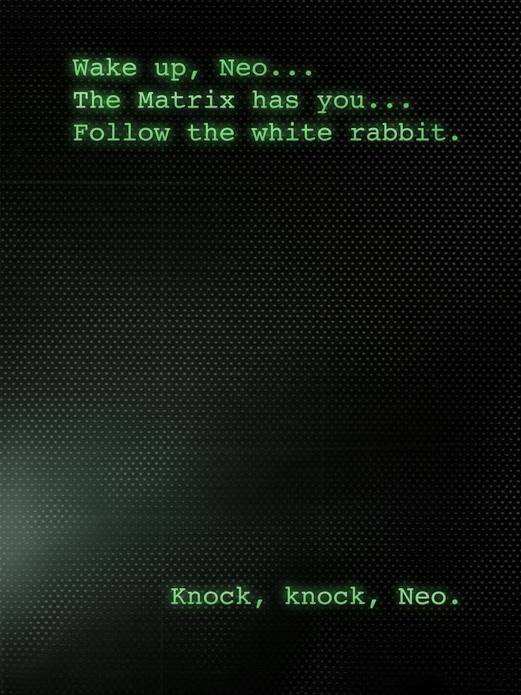 Matrix Wakeup Neo