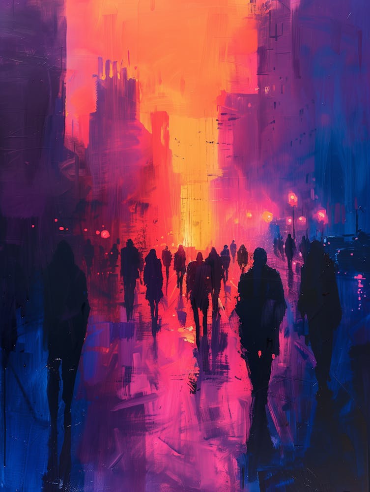 Abstract Cityscape 6