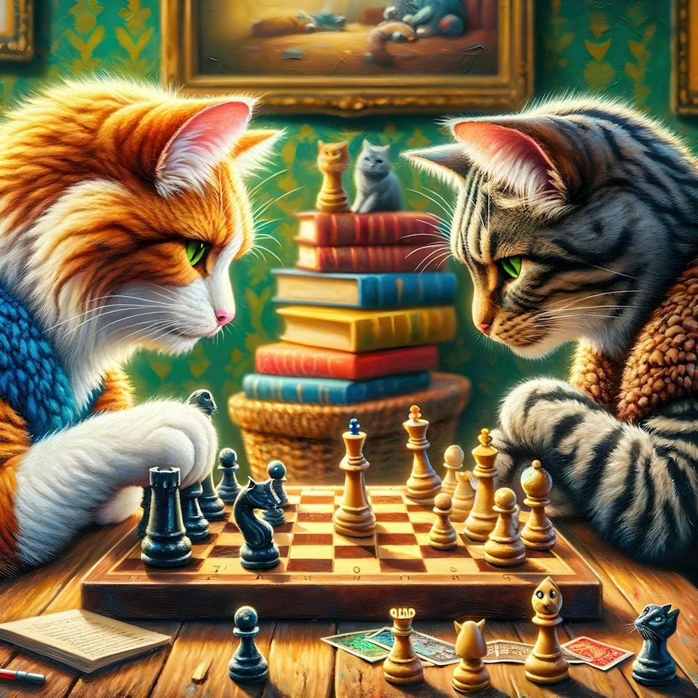 Chess Paws: The Grandmasters' Duel