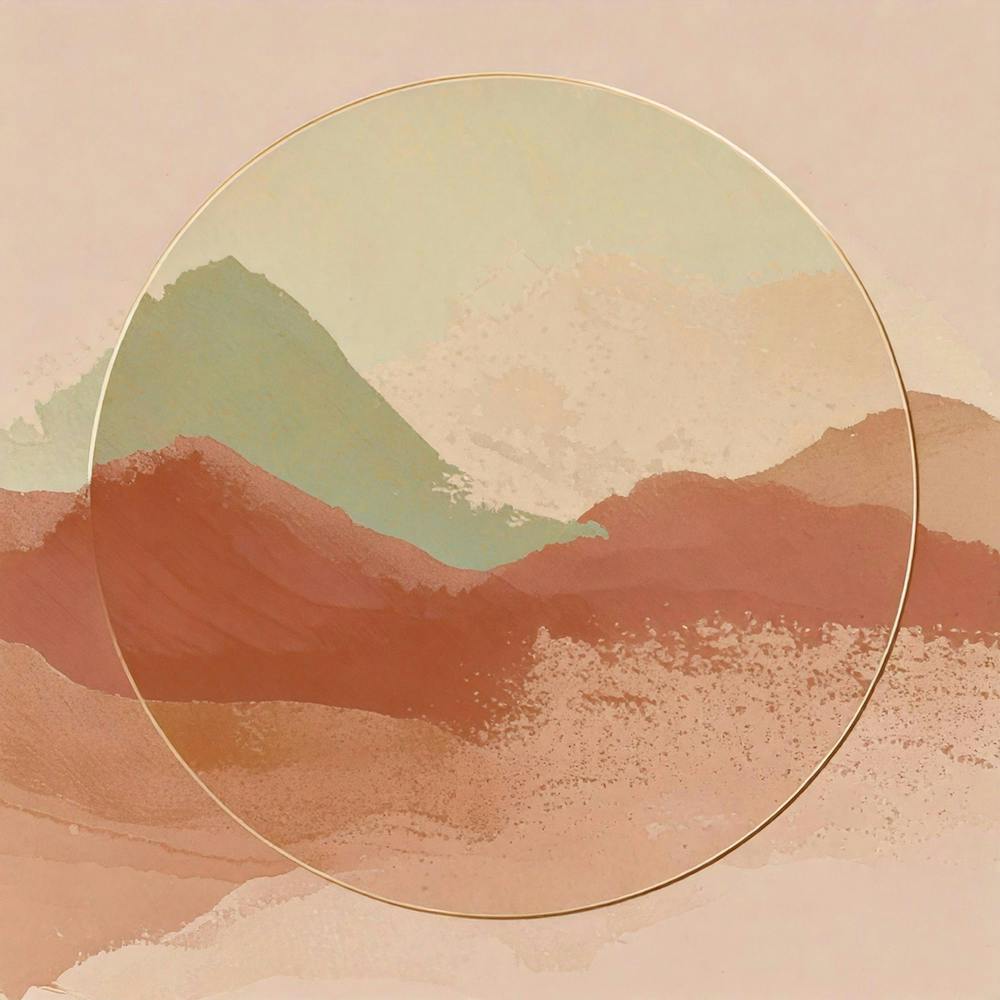 Abstract Landscape Painting