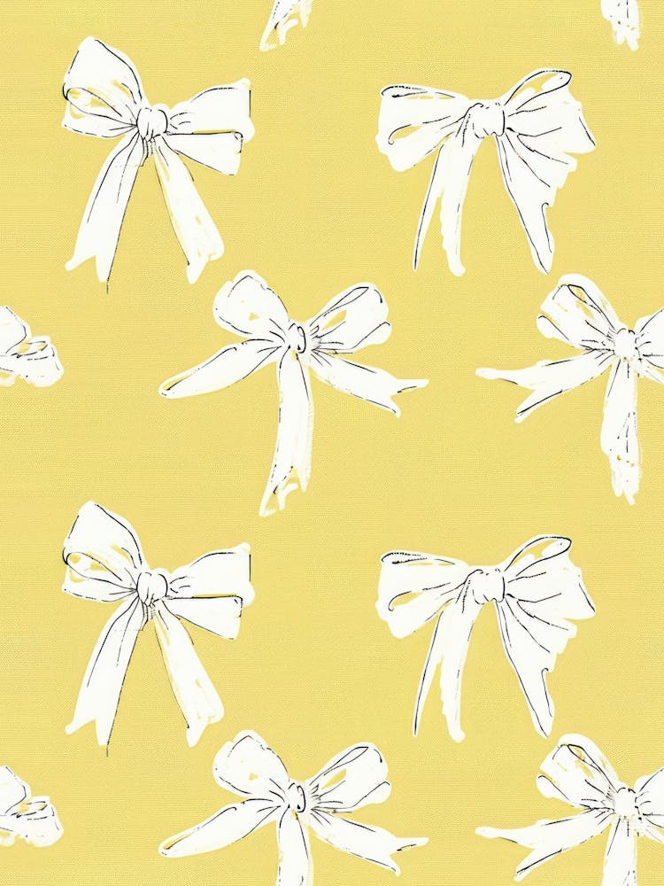 Sunshine Coquette Bows 3 Pattern