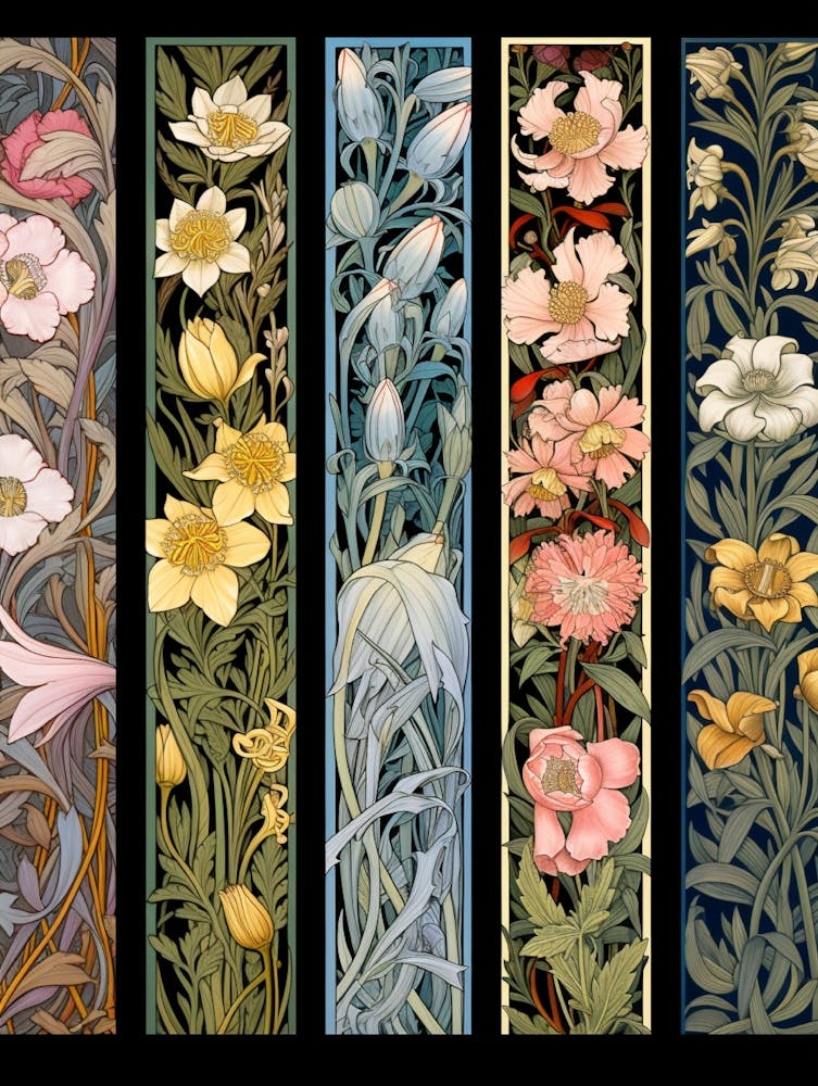 William Morris Flowers 1