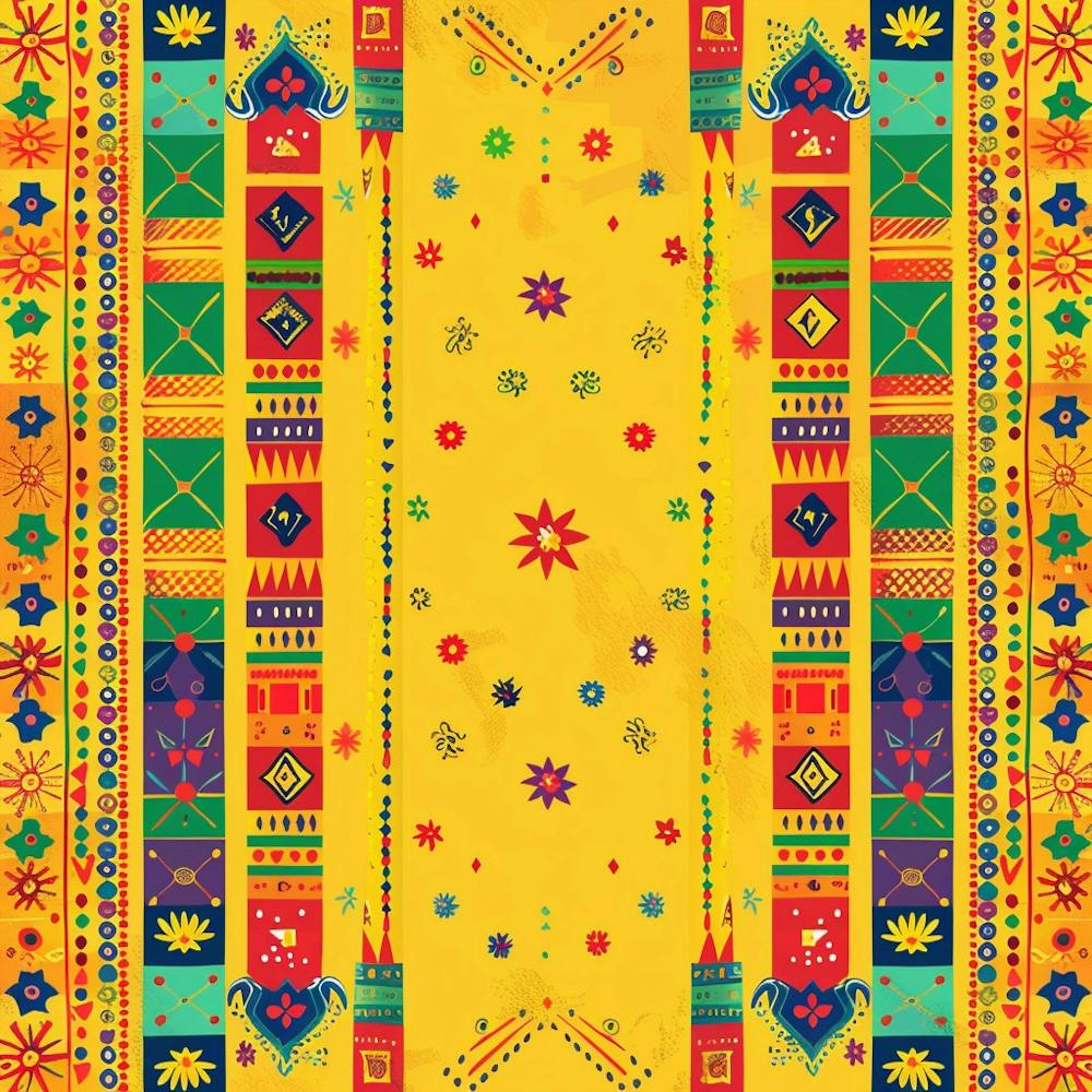 Navratri Themed Banner Texture India