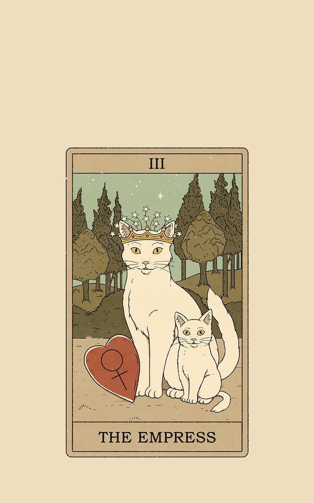 The Empress   Cats Tarot