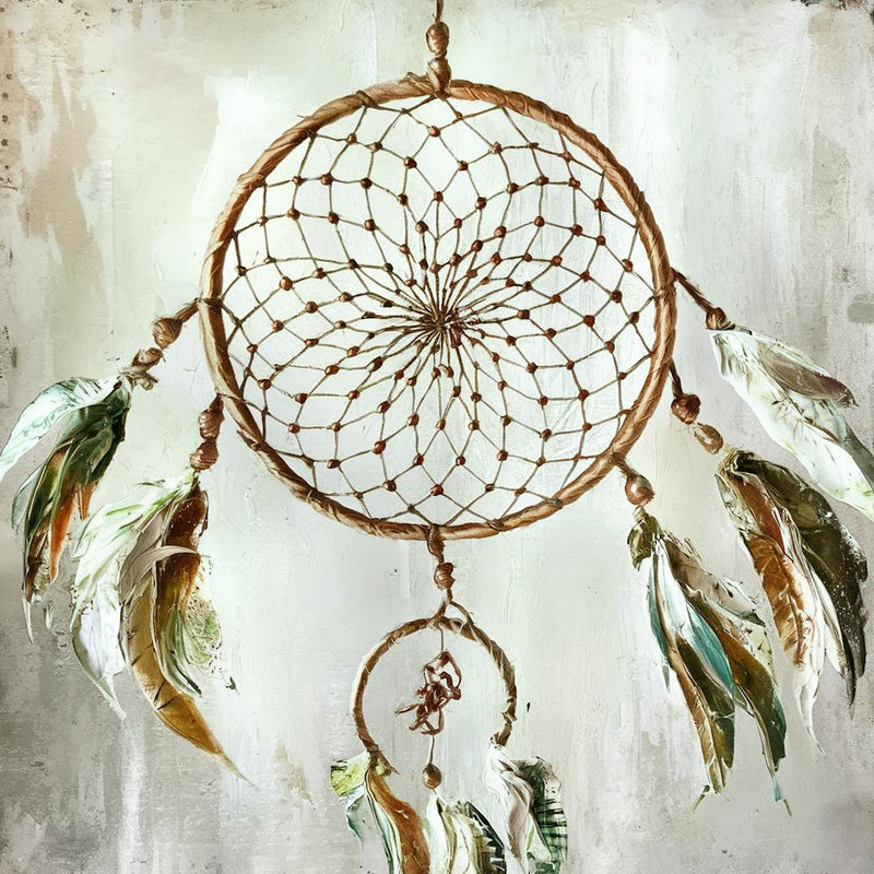 A Captivating Painting Of A Bohemian Art Style (2)
