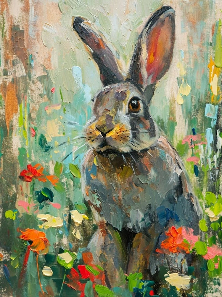 Polish Rabbit Painting 4