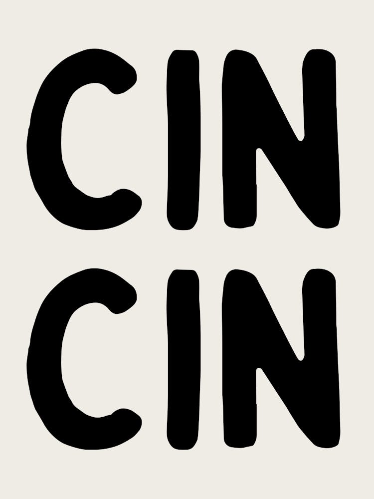 Cin Cin Retro Bar Cart Kitchen Vintage 4