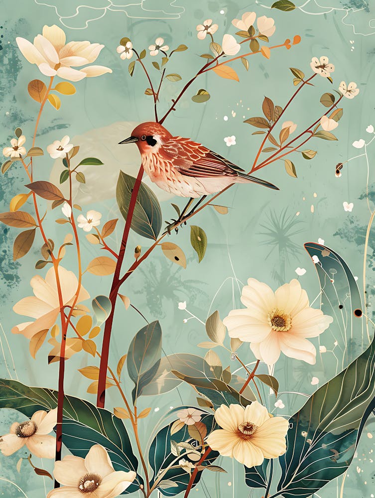 Bird Flowers Chinese 3