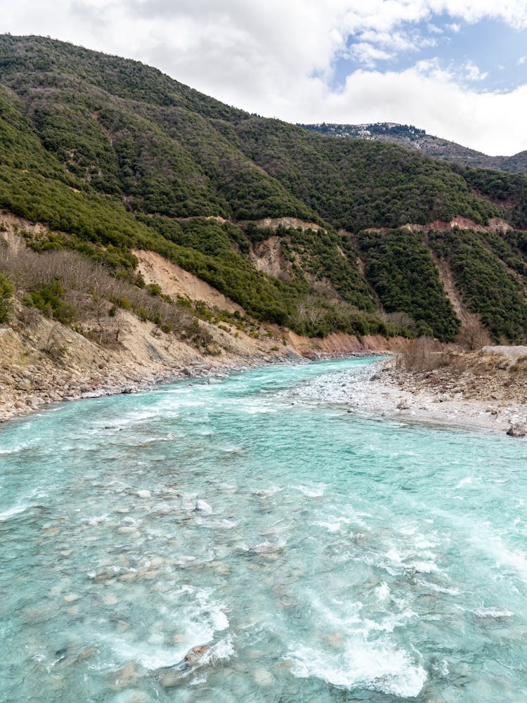Wild Greek Mountain River