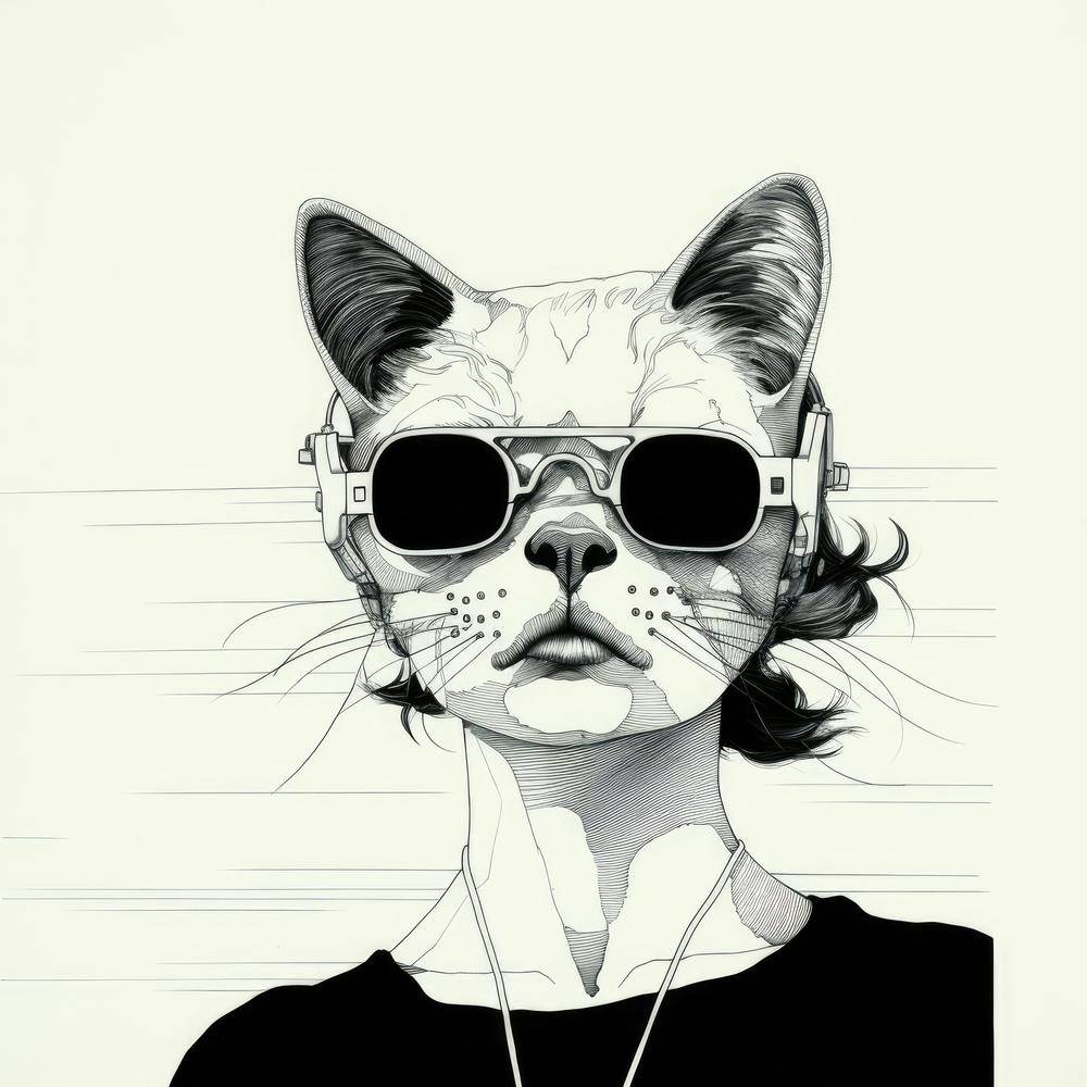 Cat In Sunglasses 6