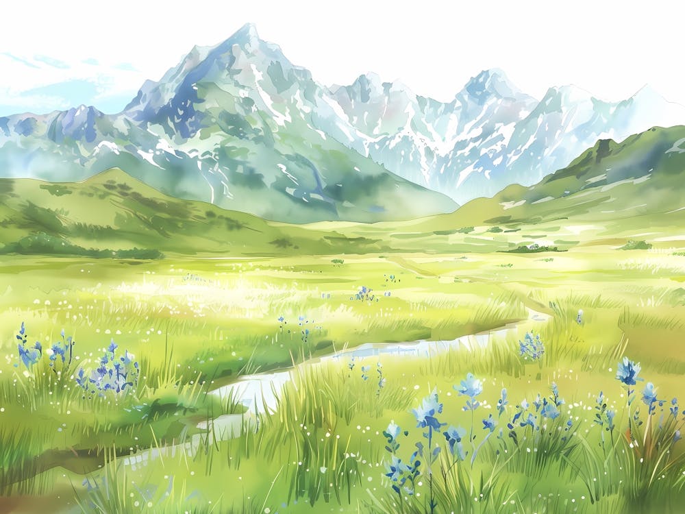 Oil paint Green Valley 15