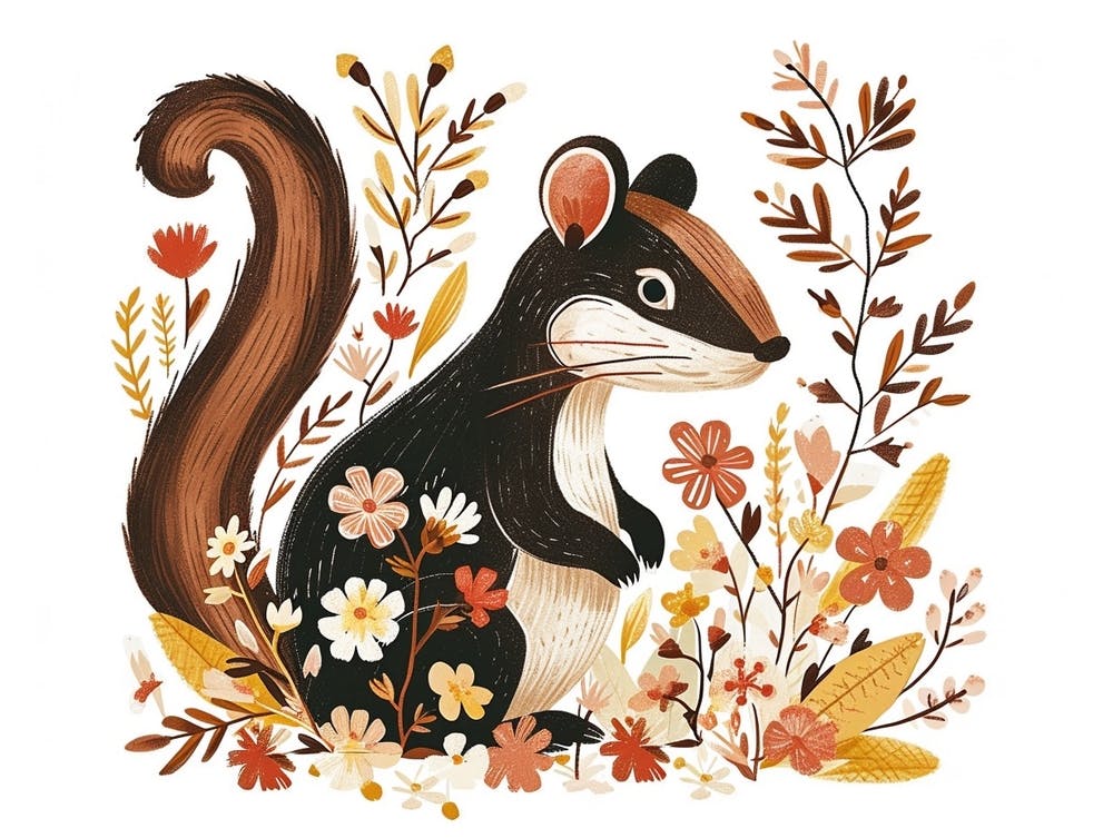 Little Floral Skunk