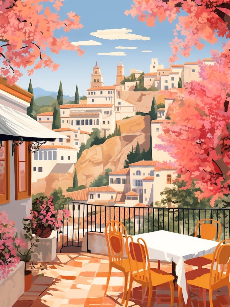 Granada Spain 1 Illustration