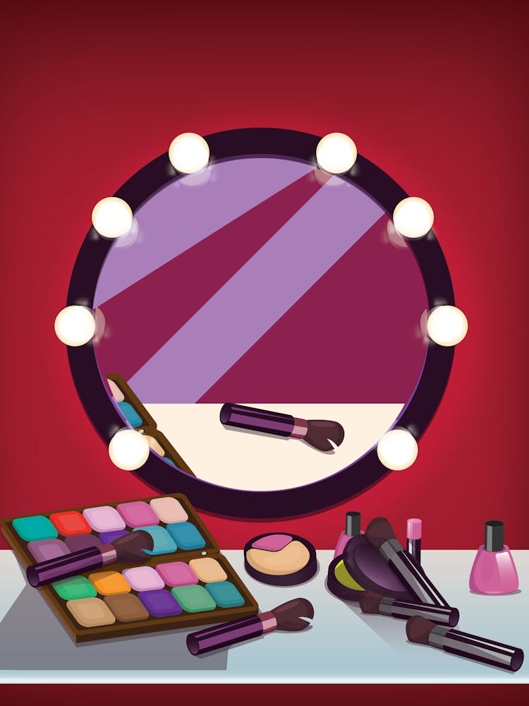 Celebrity Make Up Mirror