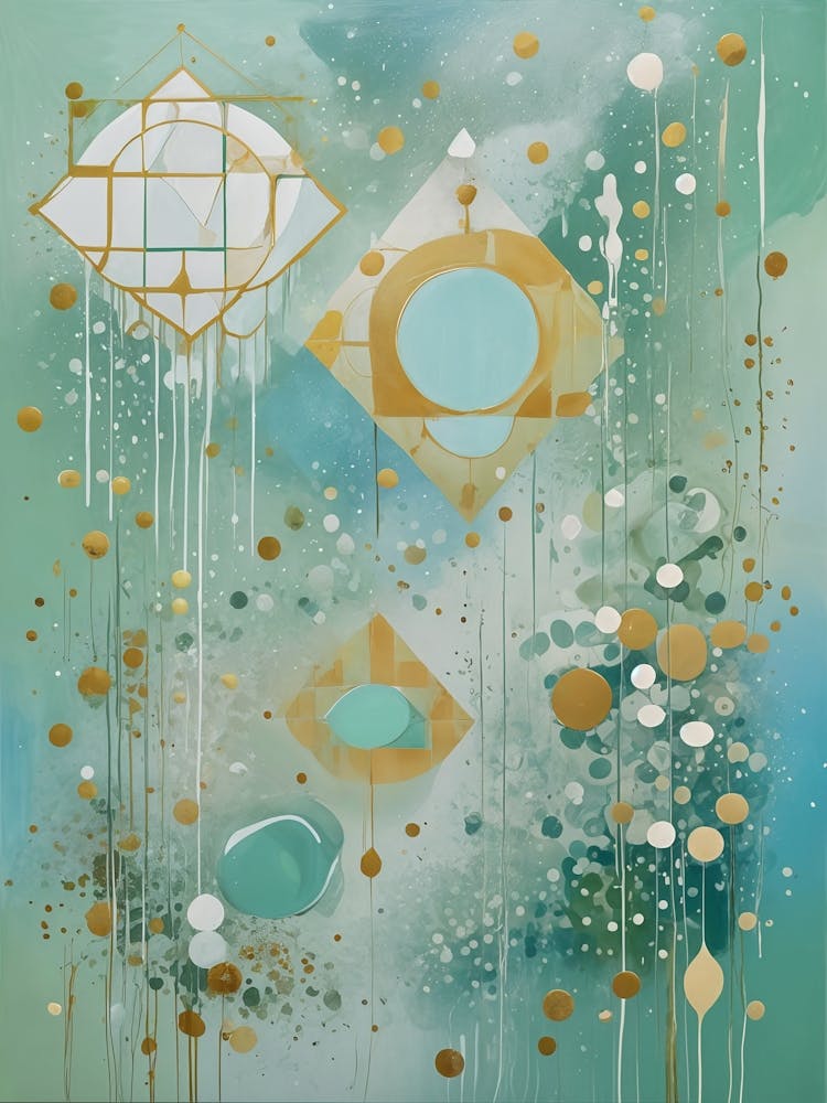 Abstract Ocean Blue no2