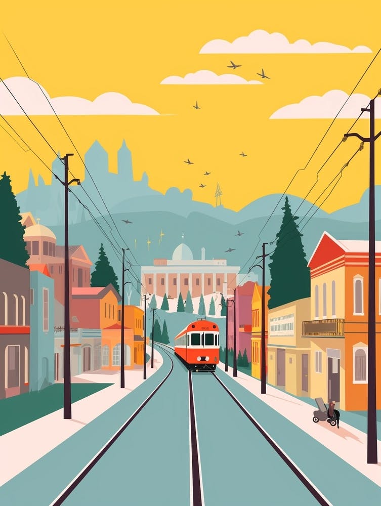 Romania 3 Travel Illustration