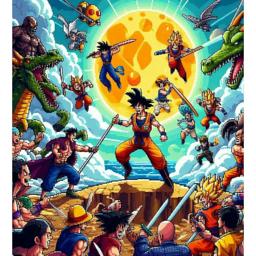 Dragon Ball Z vs One Piece 6