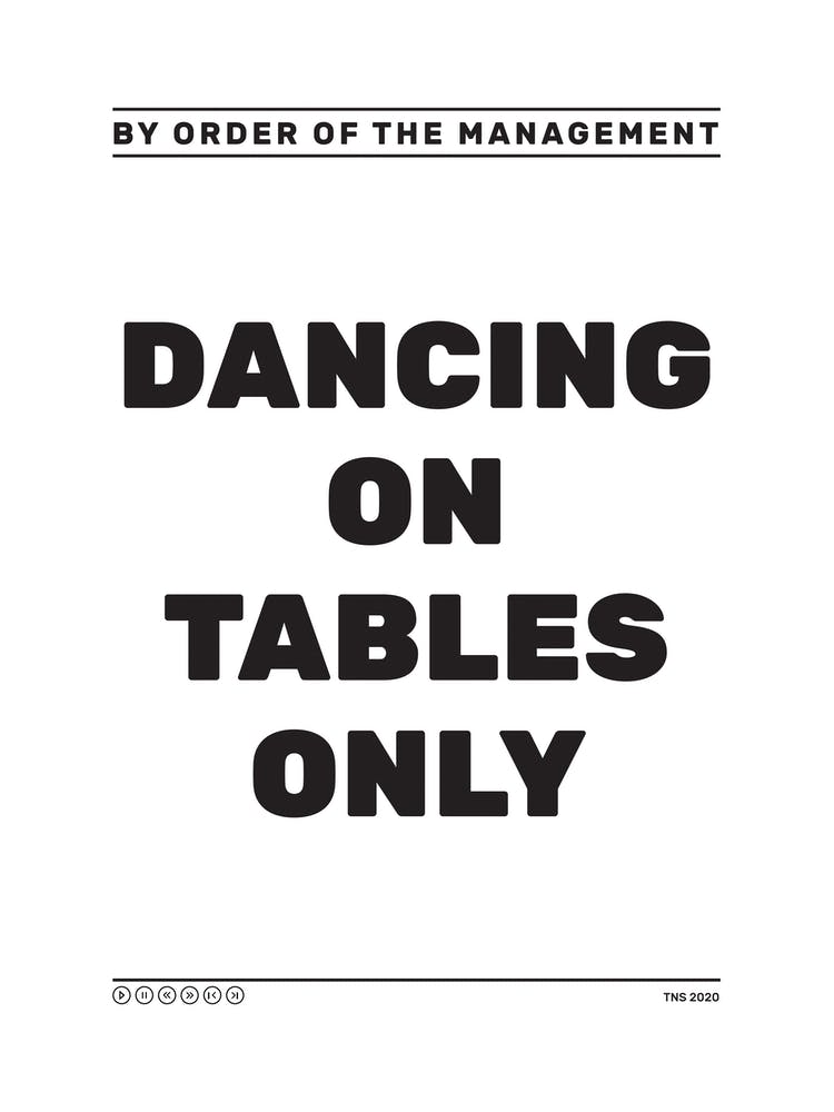 Table Dancing Only