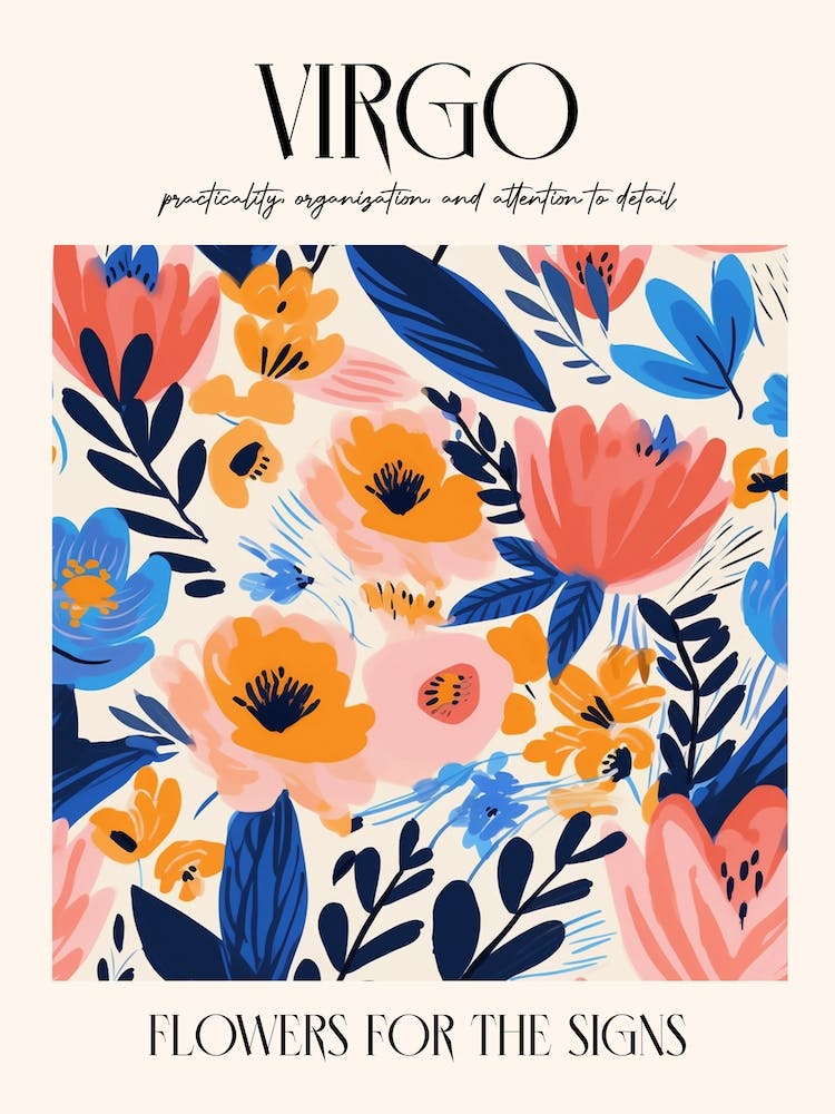Flowers For The Signs Virgo 2 Zodiac Sign