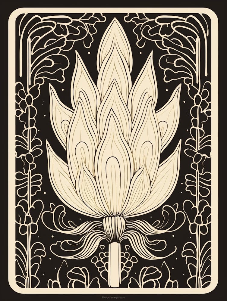 S/W Kaktus Illustration Notocactus Cactus 2