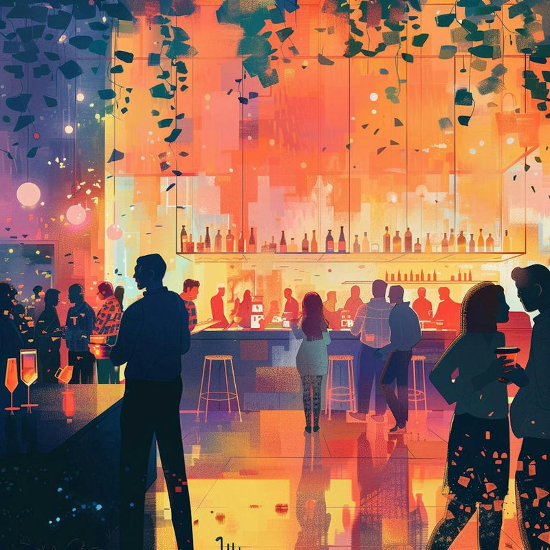 People At A Bar