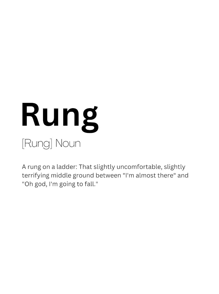 Rung Definition Meaning