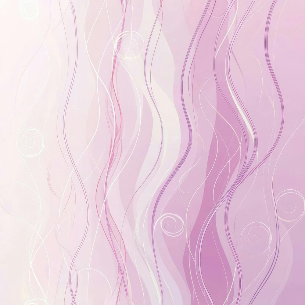 Pink Wavy Background