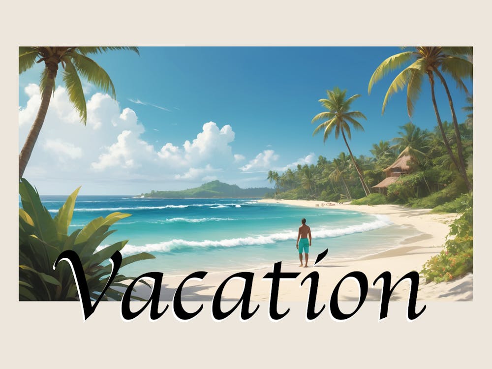 Vacation Vibes Escape the Ordinary White Beach 7