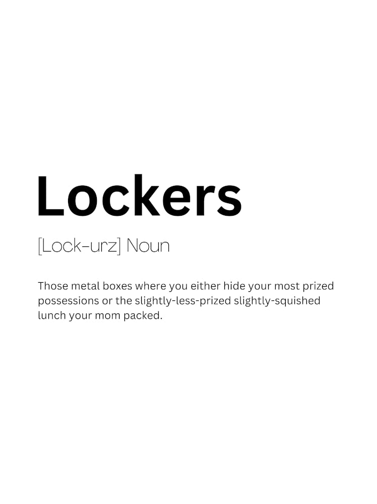 Lockers Definition Bedeutung