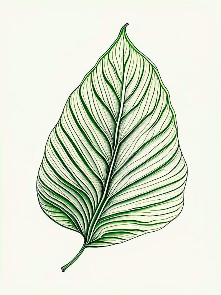 Hosta Leaf Warm Tones 2