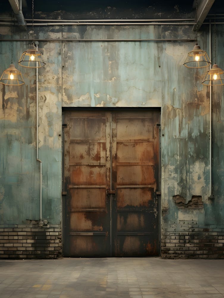 Distressed Brick 5