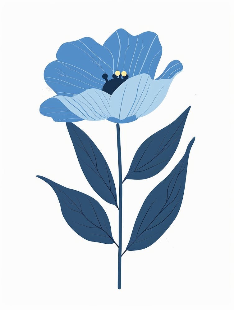 Blue Flower 9