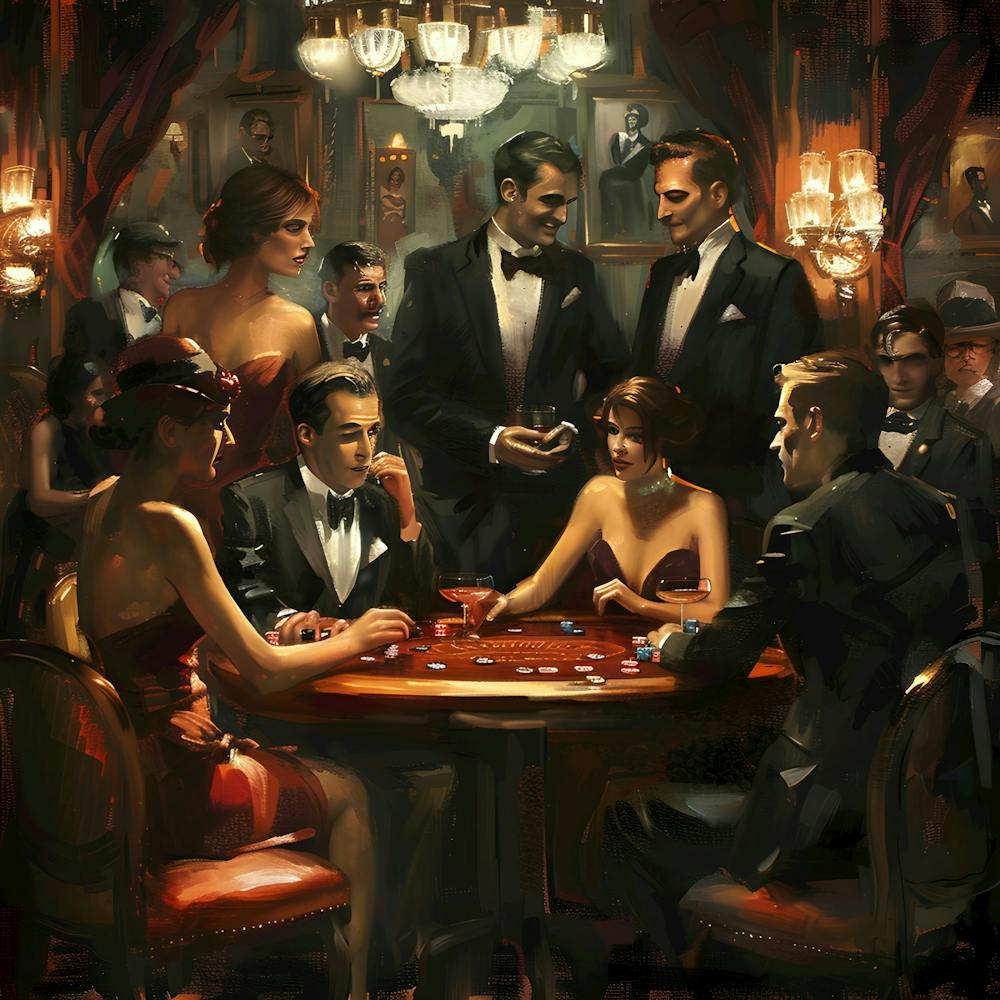 Elegance and Intrigue: A Night at the Speakeasy