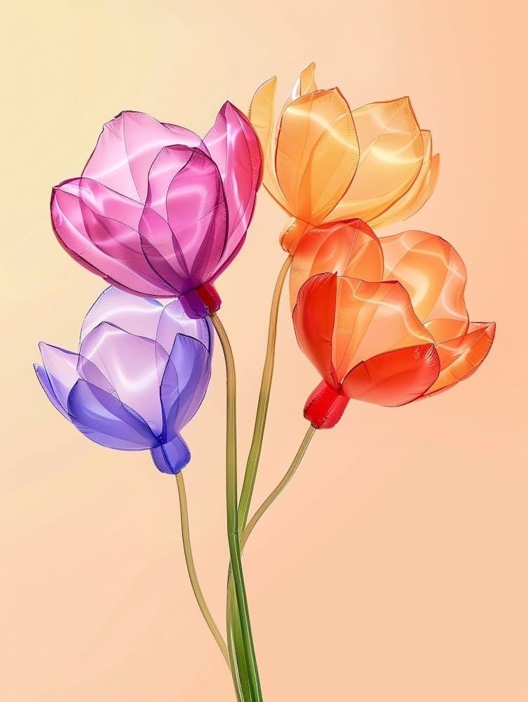 Dreamy Inflatable Flowers Orchid 2