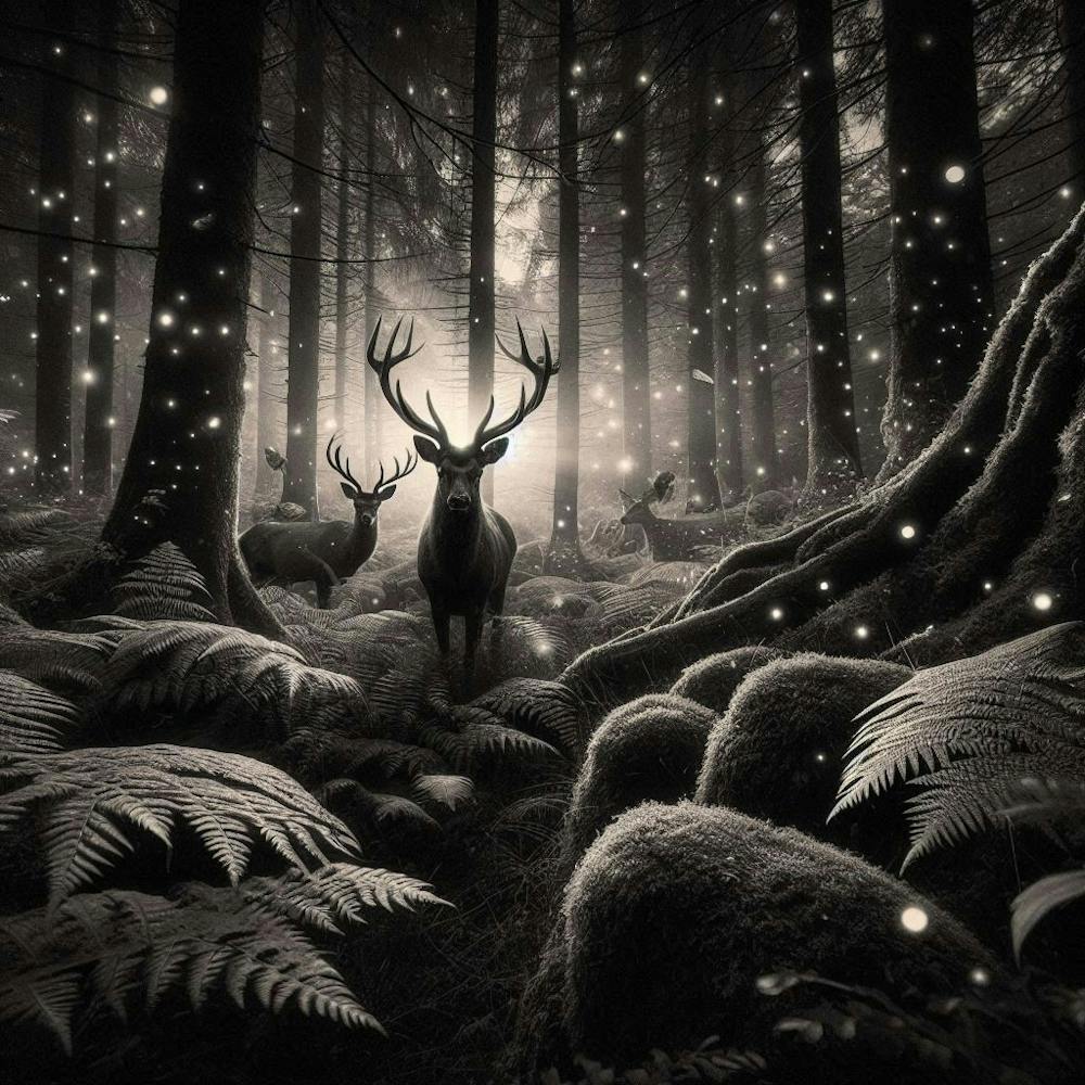 Deer In The Forest