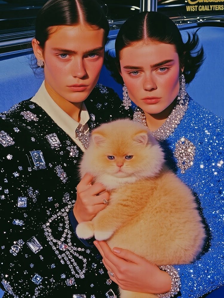 Cat And Kitten