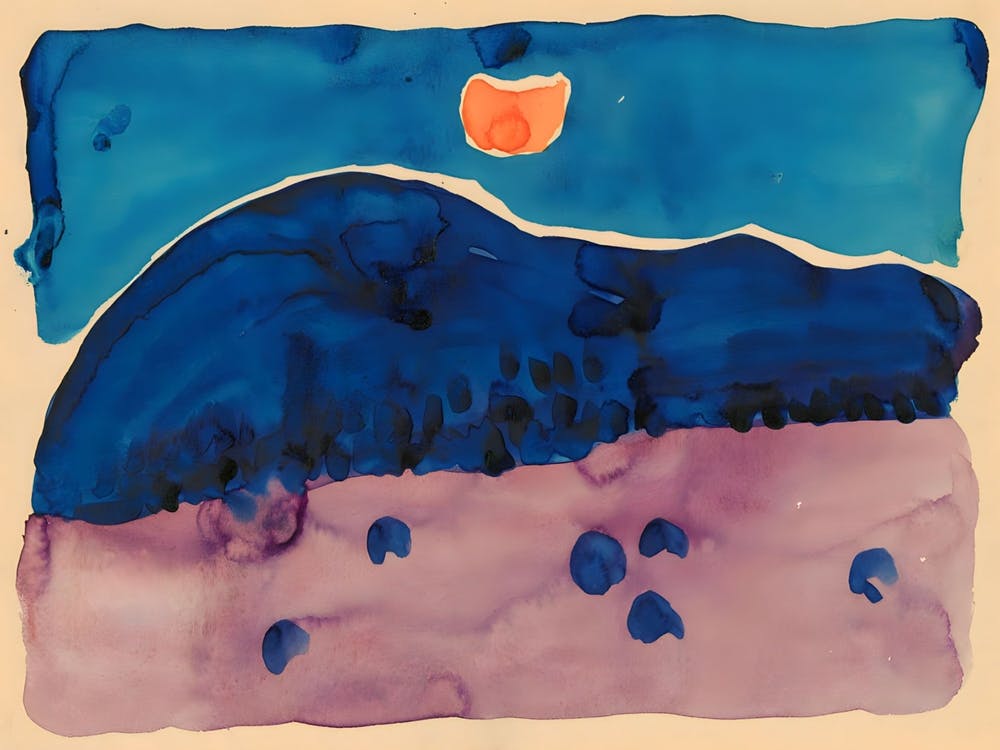 Georgia O'Keeffe - Evening ,1916
