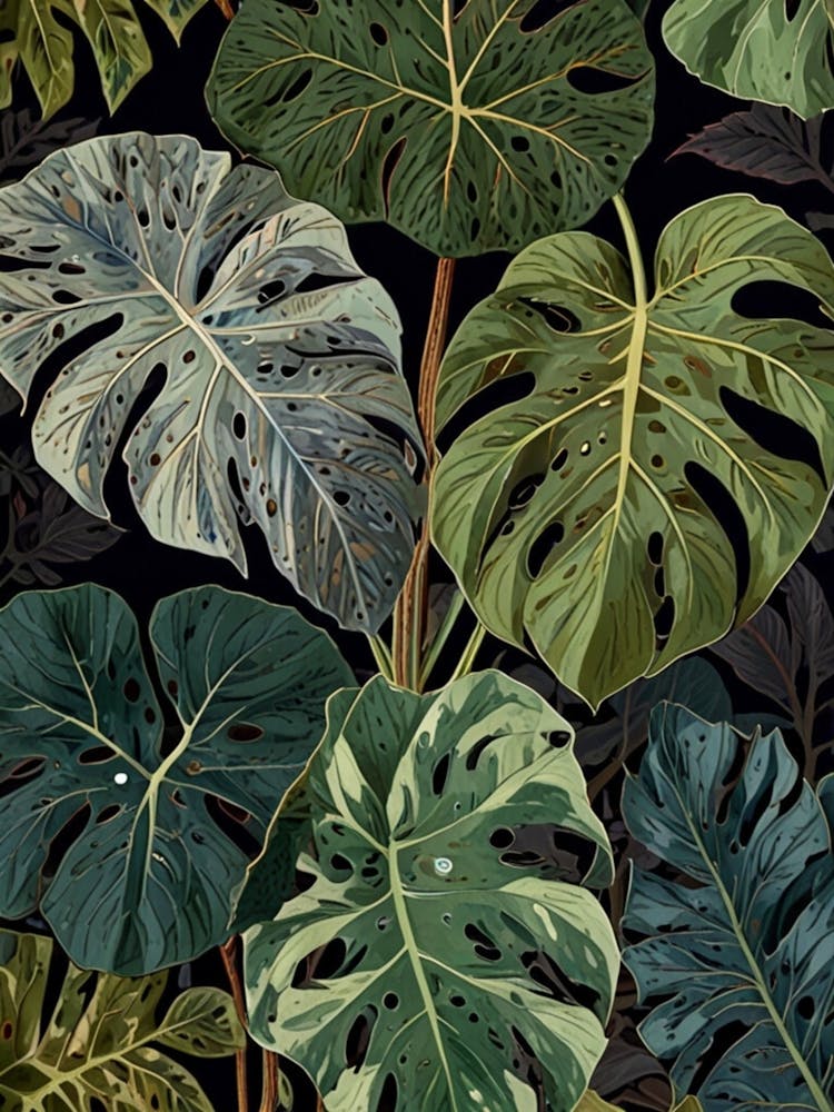 Monstera Leaves 8