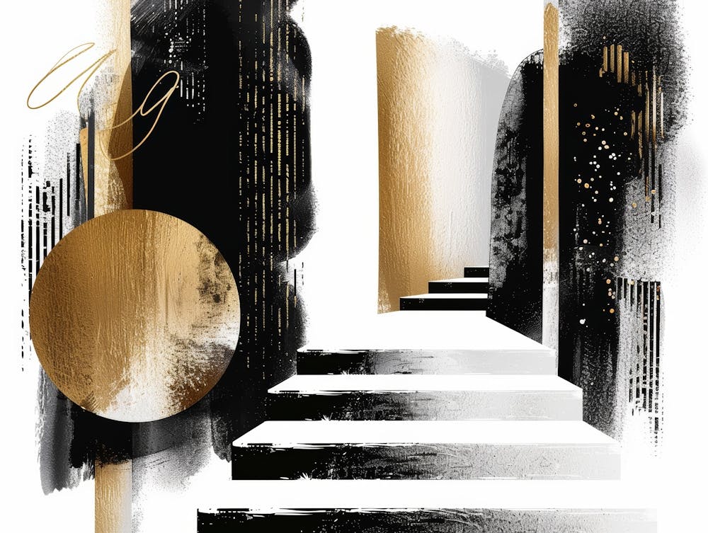 Gold Stairway