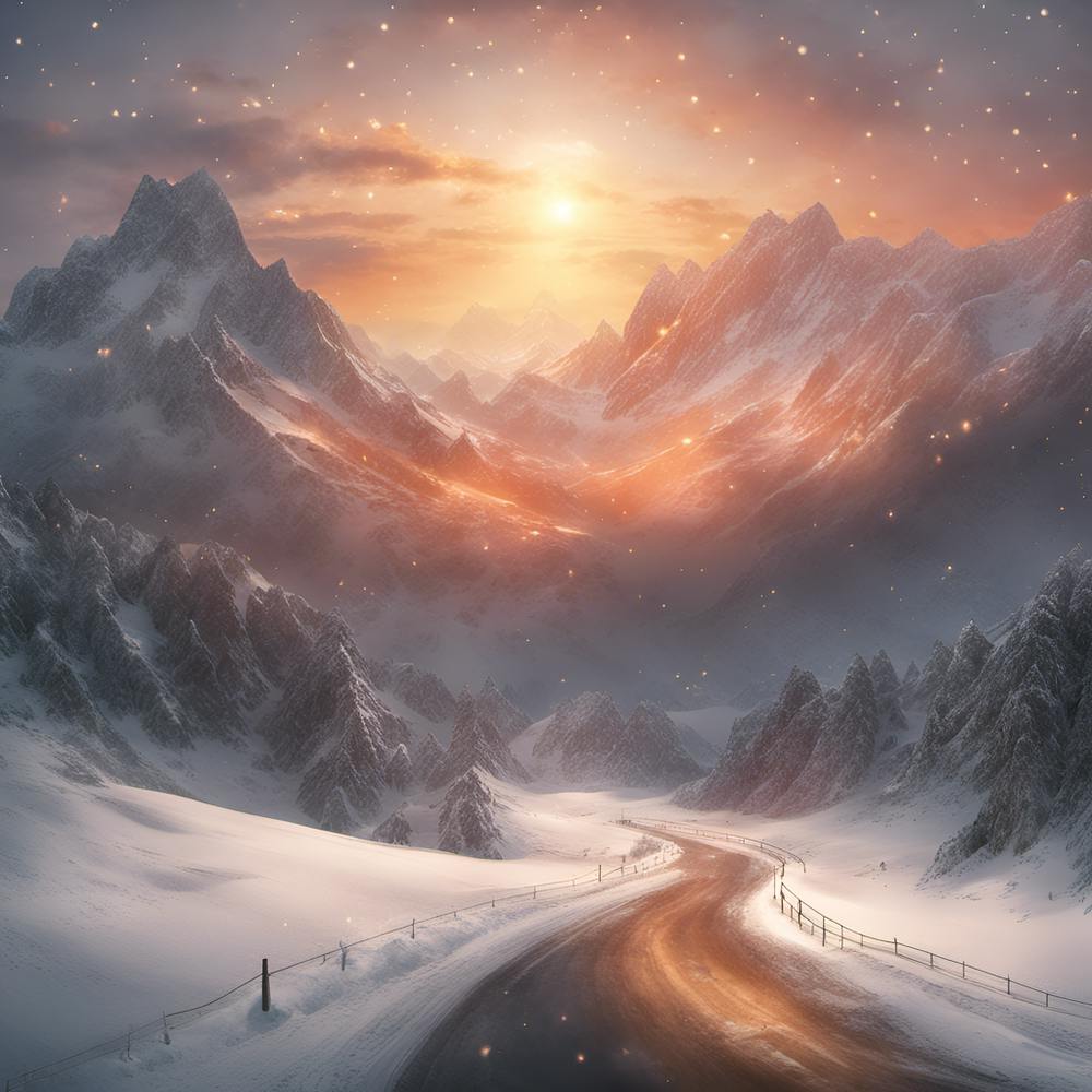 Road In The Snow